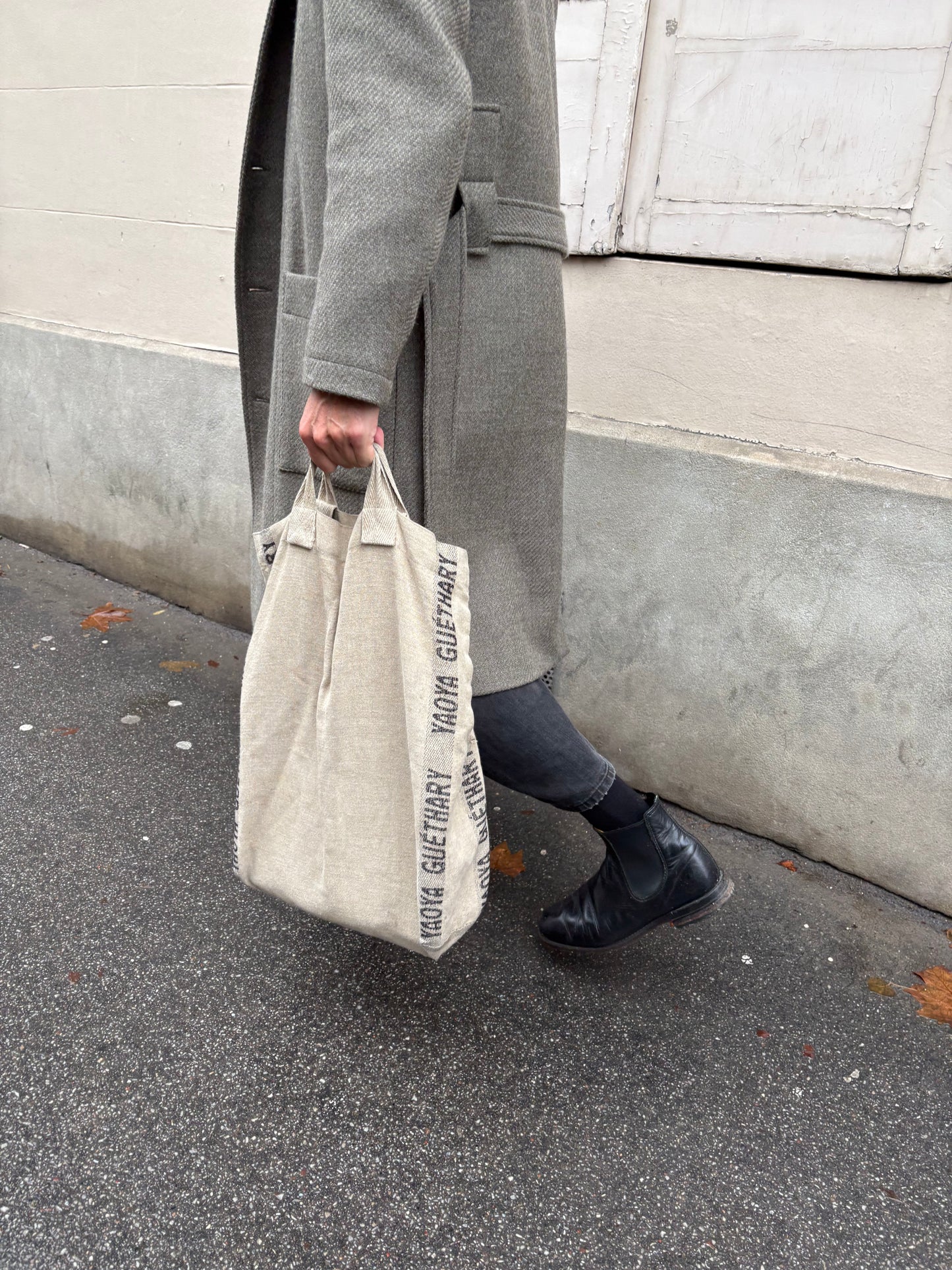 SAC EN LIN, YAOYA, fabrication française artisanale, Nouvelle couleur Kaki Vert